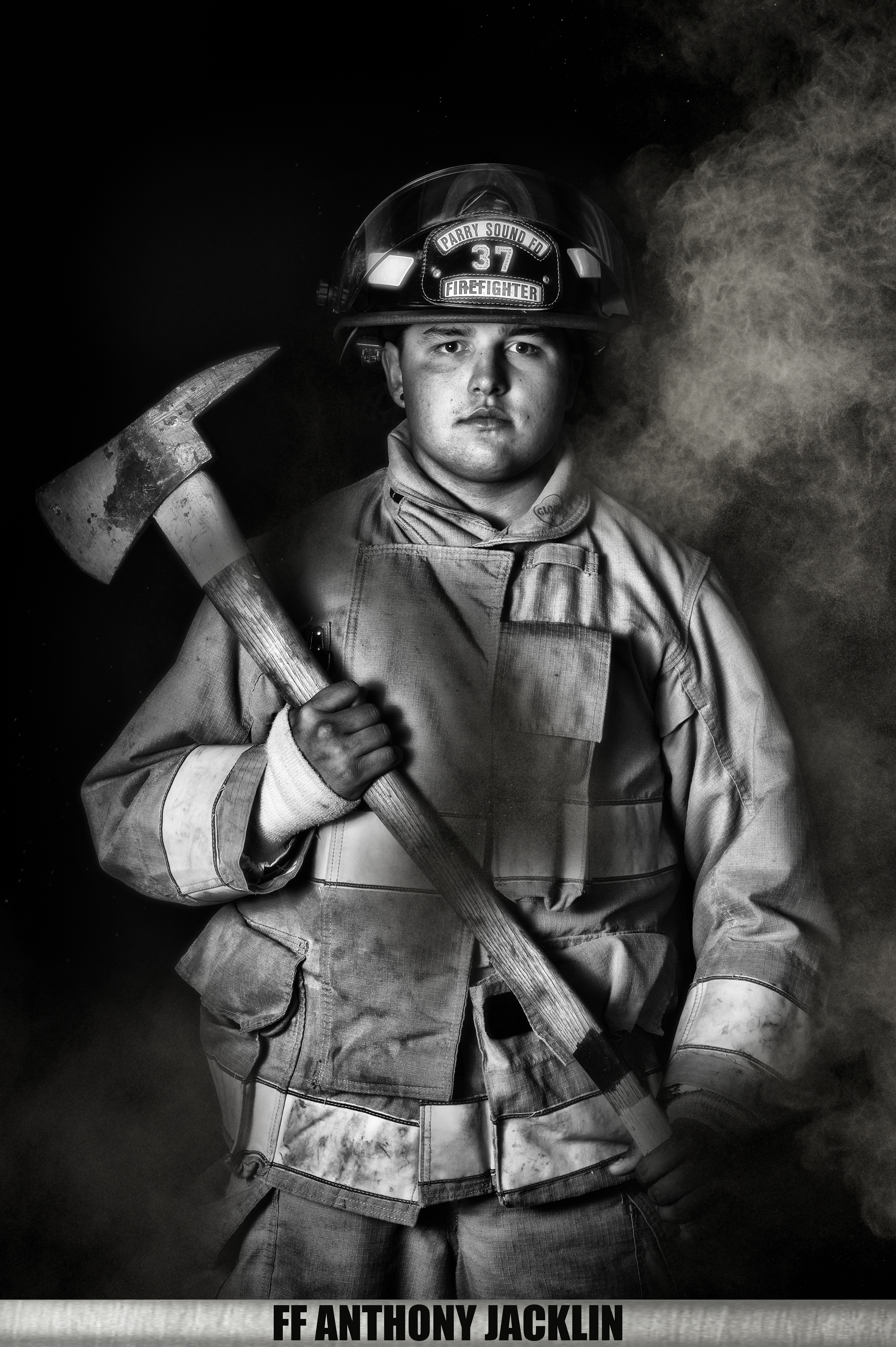 Firefighter Anthony Jacklin
