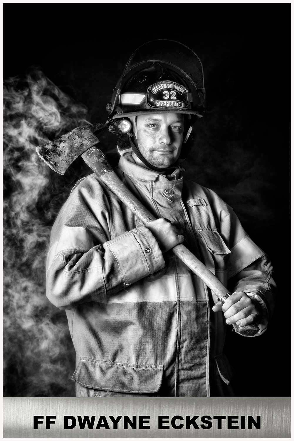 Firefighter Dwayne Eckstein