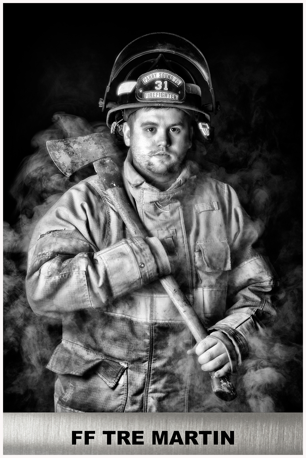 Firefighter Tre Martin