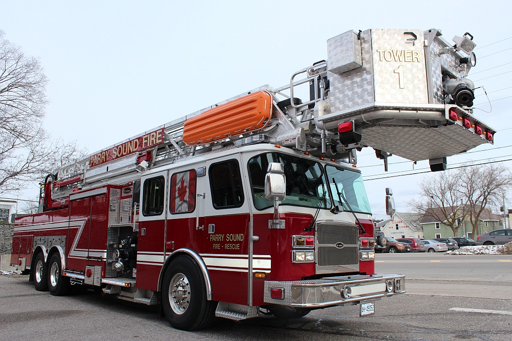 Tower 1 Fire truck