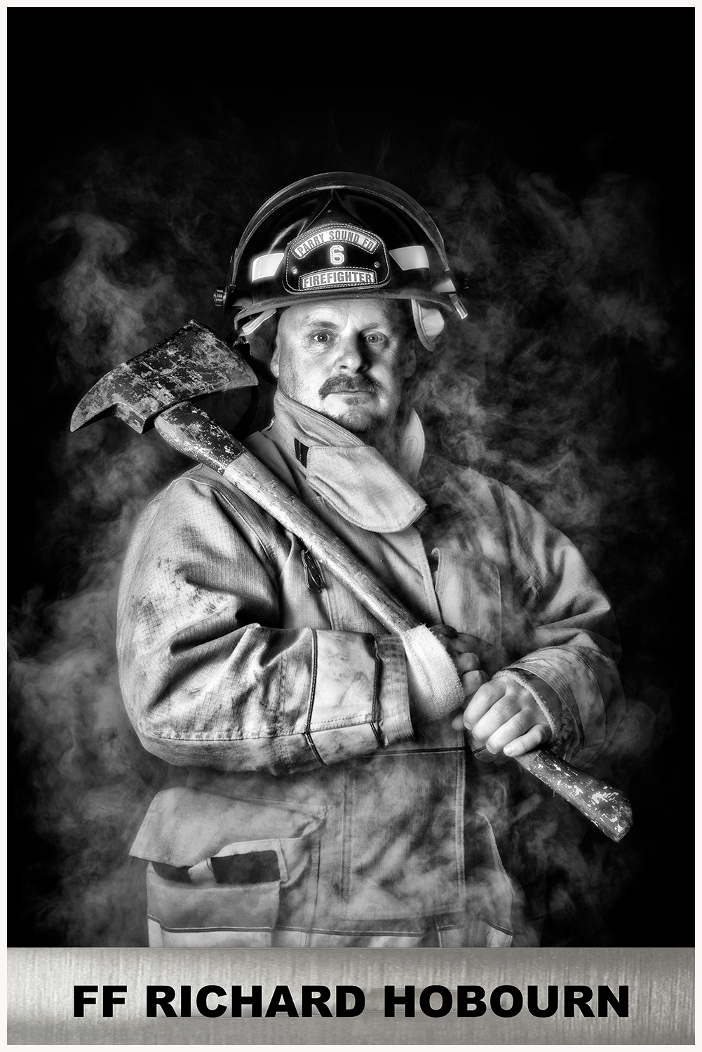 Firefighter Richard Hobourn