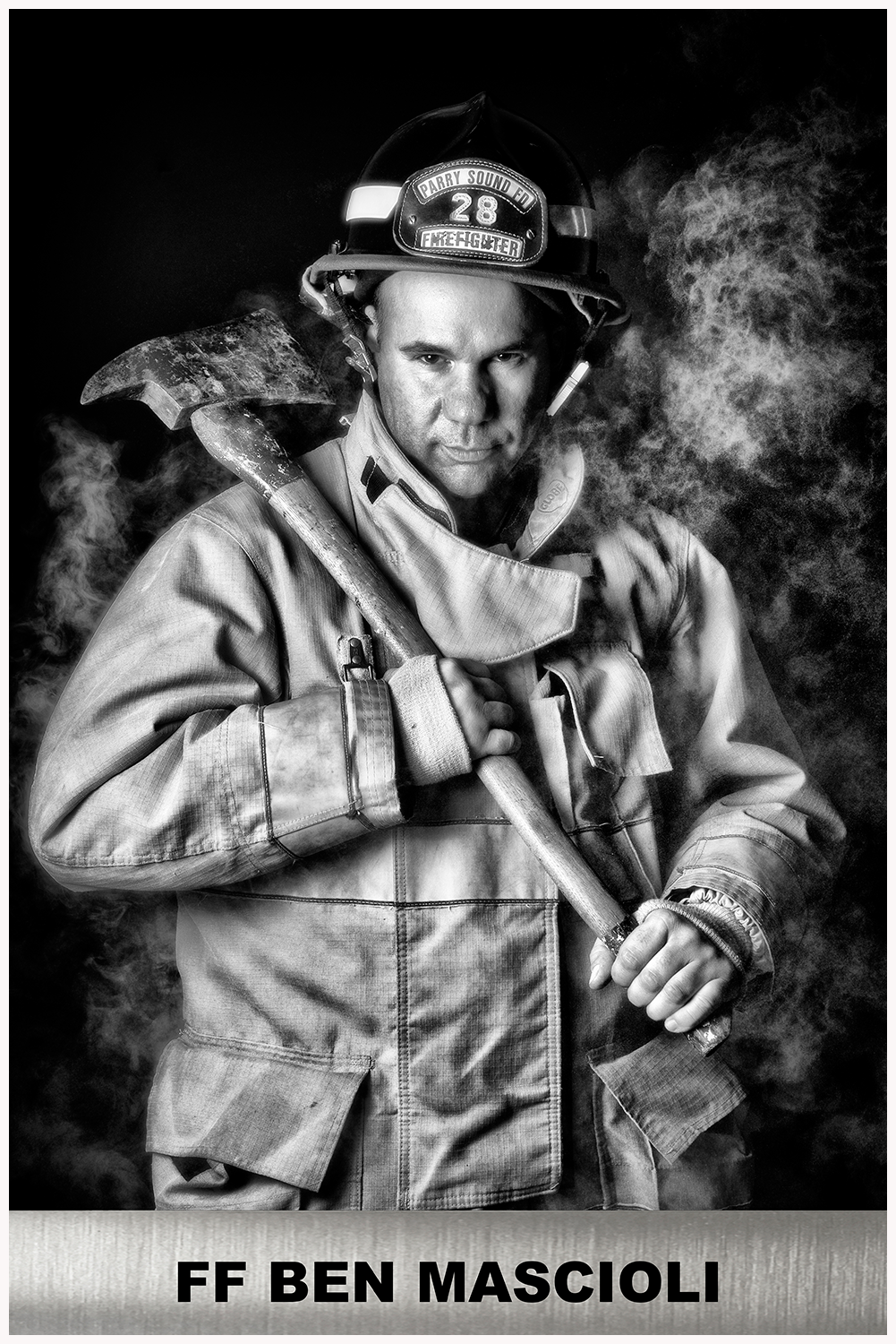 Firefighter Ben Mascioli